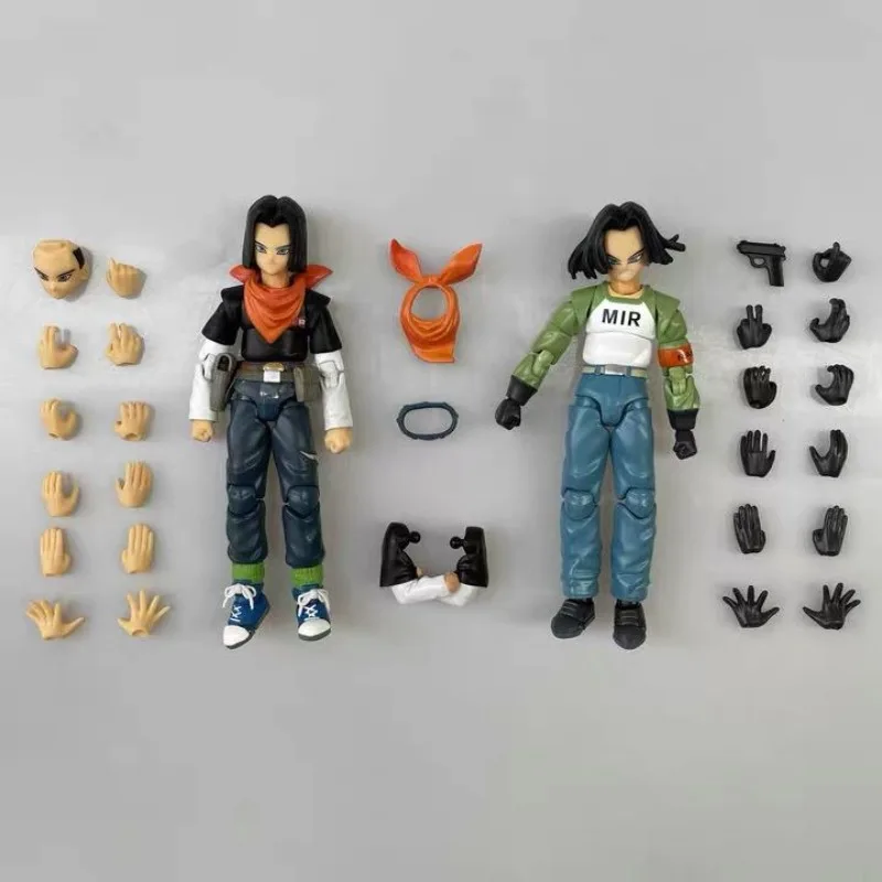 Genuine Dragon Ball Super Movable Figure Figure SHF Android No. 18 and No. 17 Double Pack Reprint Model
Genuine Dragon Ball Super Movable Figure Figure SHF Android No. 18 and No. 17 Double Pack Reprint Model