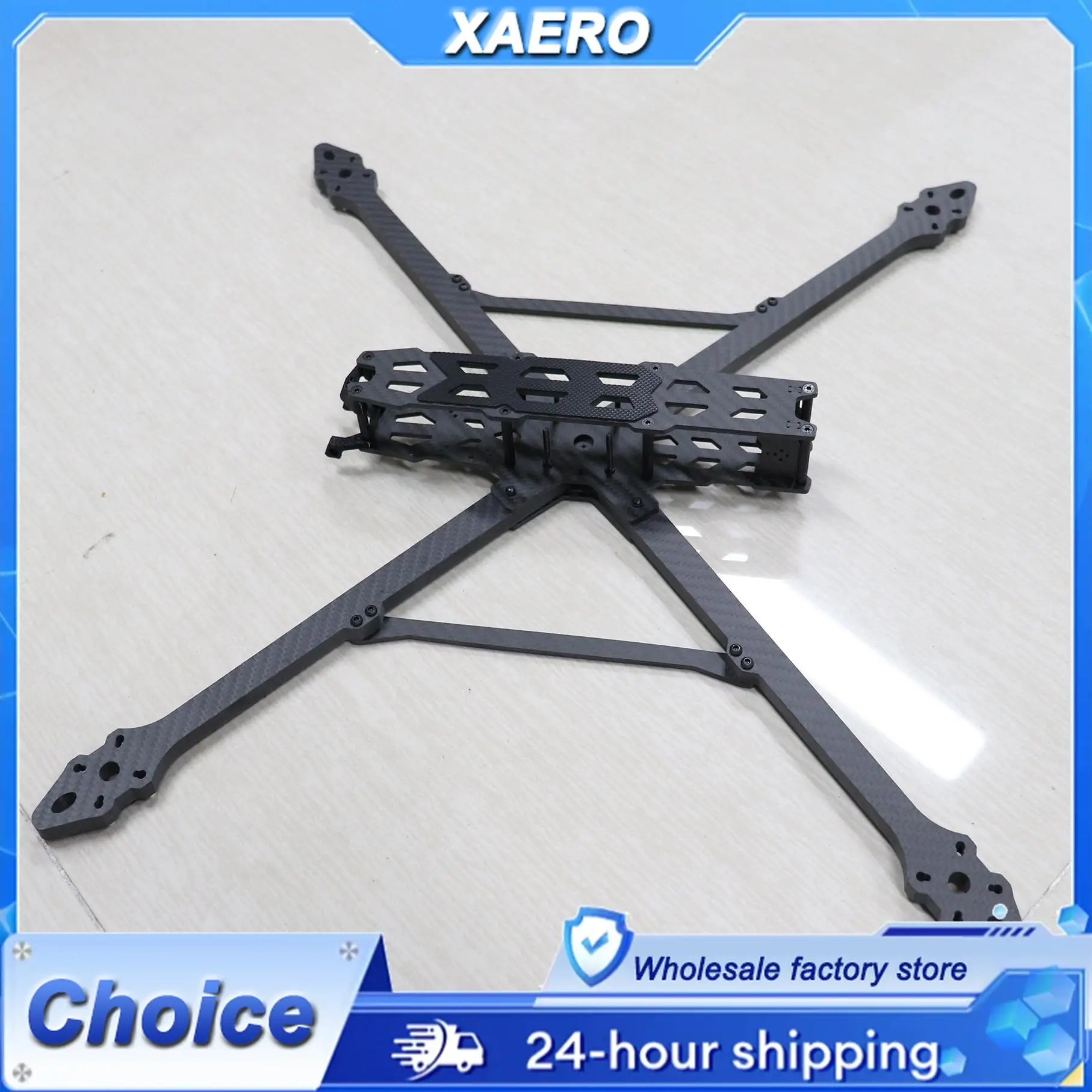 Рама FPV серии UNION RC MX — 13-дюймовые и 15-дюймовые варианты для дрона дальнего действия, совместимая с двигателем 4214 и ESC 80A
Рама FPV серии UNION RC MX — 13-дюймовые и 15-дюймовые варианты для дрона дальнего действия, совместимая с двигателем 4214 и ESC 80A