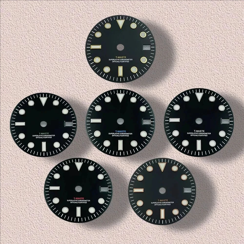 28.5mm Print S Logo GMT Dial Fit NH34 Japanese Movement Ice Blue Luminous Watch Modification Accessories
28.5mm Print S Logo GMT Dial Fit NH34 Japanese Movement Ice Blue Luminous Watch Modification Accessories