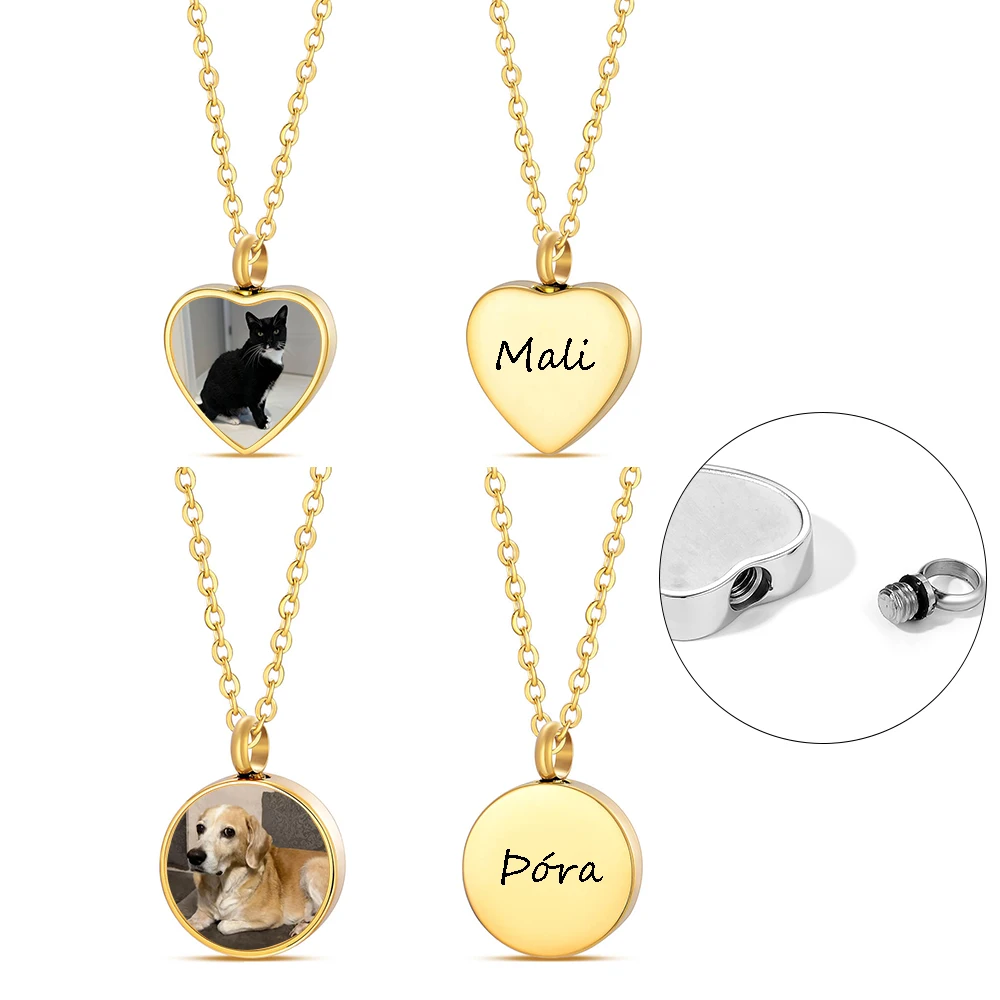 Custom Urn Necklace with Photo Stainless Steel Ashes Necklace with Picture Necklace for Ashes of Loved One Urn Necklace
Custom Urn Necklace with Photo Stainless Steel Ashes Necklace with Picture Necklace for Ashes of Loved One Urn Necklace