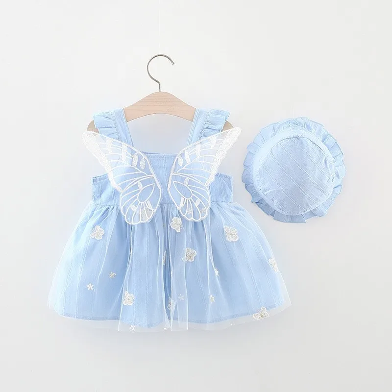 Baby Girls Dress Summer Mesh Cute Butterfly Wings European American Style Elegant Princess Dress Birthday Party Gift Kid Clothes
Baby Girls Dress Summer Mesh Cute Butterfly Wings European American Style Elegant Princess Dress Birthday Party Gift Kid Clothes