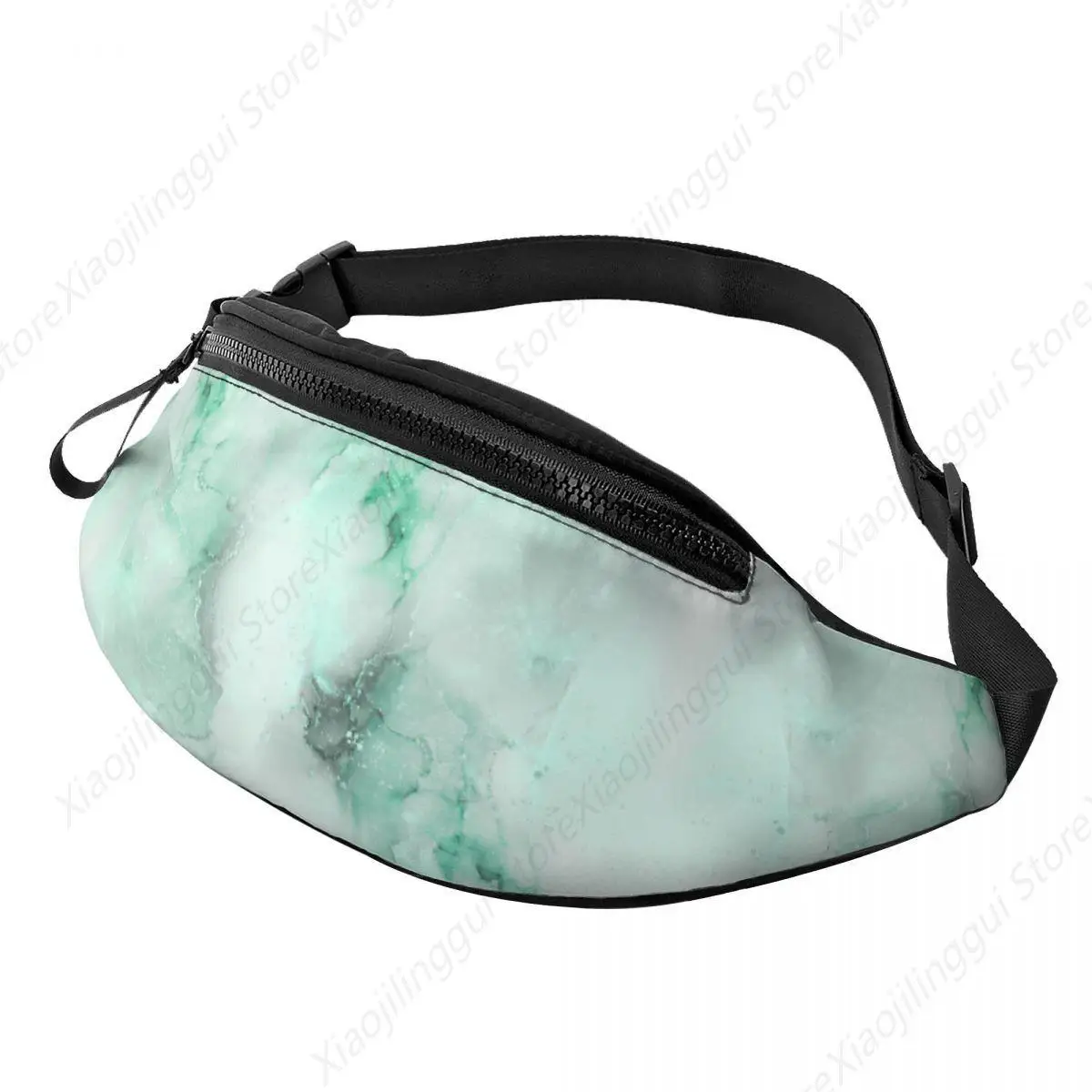 Elegant Green Shade Marble Fanny Bag Customized Crossbody Waist Pack Women Men Traveling Phone Money Pouch
Elegant Green Shade Marble Fanny Bag Customized Crossbody Waist Pack Women Men Traveling Phone Money Pouch