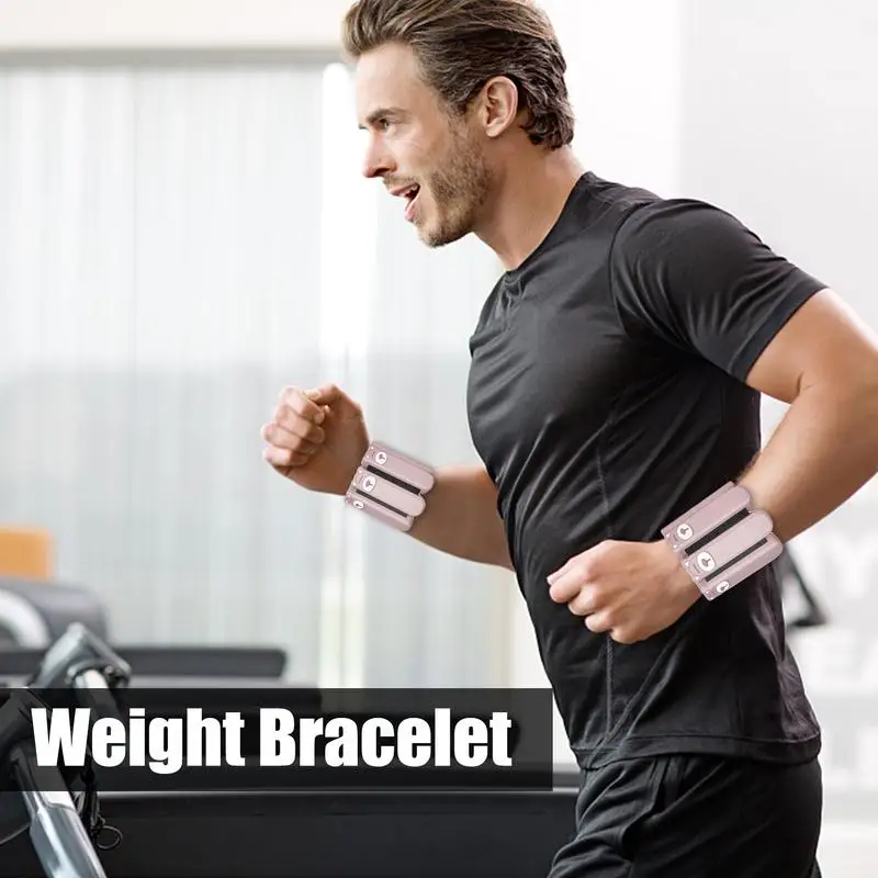 Wrist Ankle Weights 2X Leg Weights Adjustable Silicone Wrist Strap Pilates Equipment Bracelet Suppor For Walking Ballet Fitness
Wrist Ankle Weights 2X Leg Weights Adjustable Silicone Wrist Strap Pilates Equipment Bracelet Suppor For Walking Ballet Fitness