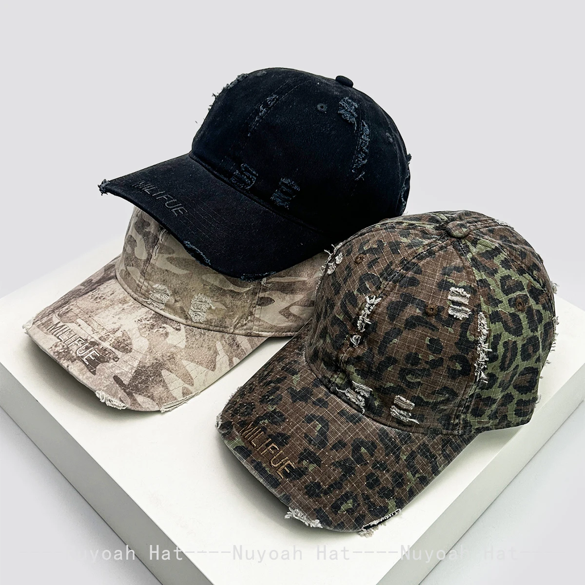 New Men Women Camouflage Leopard Print Zebra Embroidered Letters Baseball Hats Sunshade Broken Versatile Peaked Caps Fashion ins
New Men Women Camouflage Leopard Print Zebra Embroidered Letters Baseball Hats Sunshade Broken Versatile Peaked Caps Fashion ins