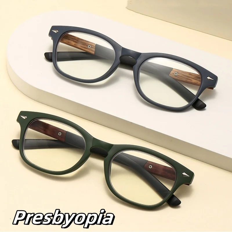 2024 New Men's Women's Anti Blue Light Finished Reading Glasses Personalized Fashion Spring Leg Presbyopia Glasses To +4.0
2024 New Men's Women's Anti Blue Light Finished Reading Glasses Personalized Fashion Spring Leg Presbyopia Glasses To +4.0