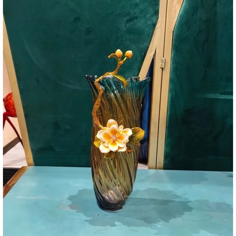 &c Folk Art Style Crafts for Glass Vase Engagement Anniversaries Christmas Decor Enhancements Crystal Enamel Home Decoration
&c Folk Art Style Crafts for Glass Vase Engagement Anniversaries Christmas Decor Enhancements Crystal Enamel Home Decoration