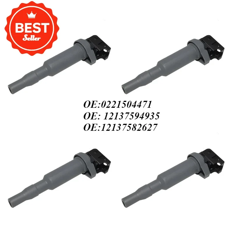4Pcs Ignition Coil For BMW 3 5 6 120i 316i 318i 320i 325i 328i 330i 520i 523i 525i 530i 630i 0221504471 12137594935 12137582627
4Pcs Ignition Coil For BMW 3 5 6 120i 316i 318i 320i 325i 328i 330i 520i 523i 525i 530i 630i 0221504471 12137594935 12137582627