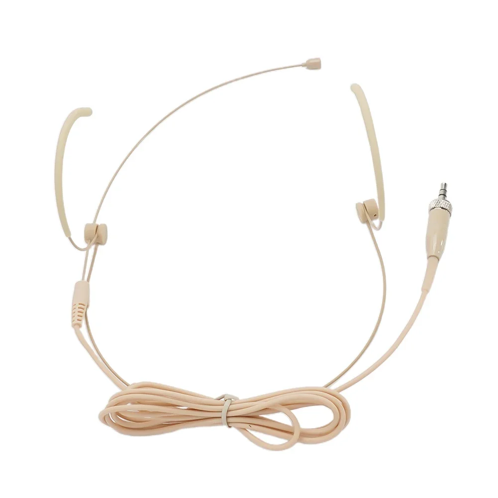 Double Earhook Headset Mic Headworn Microphone Steel Made 3.5mm Locking Stereo Plug Ear-hang Which For Wireless Beige
Double Earhook Headset Mic Headworn Microphone Steel Made 3.5mm Locking Stereo Plug Ear-hang Which For Wireless Beige