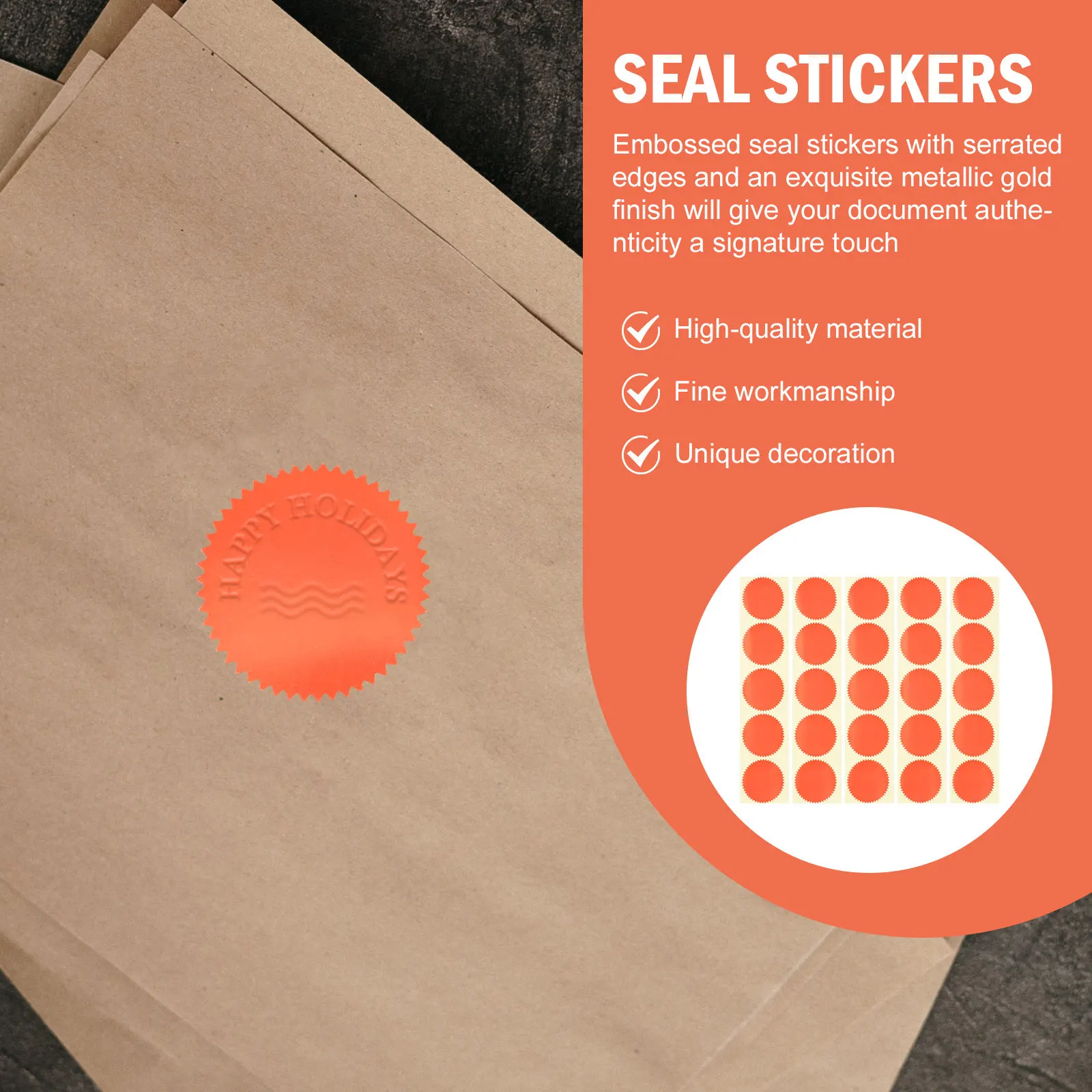 100Pcs High-Quality Foil Seal Label Stickers for DIY Crafts Envelope Sealing Certificate Decoration Packaging Gift Bag Stamping
100Pcs High-Quality Foil Seal Label Stickers for DIY Crafts Envelope Sealing Certificate Decoration Packaging Gift Bag Stamping