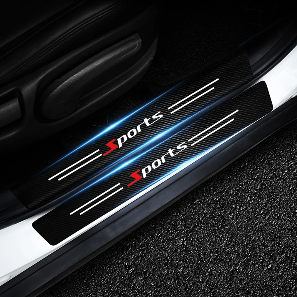 4pcs Car Door Sill Protector Strip Scuff Cover Anti Scratch Sticker Car Front Rear Door Protector Decal Car Exterior Accessories
4pcs Car Door Sill Protector Strip Scuff Cover Anti Scratch Sticker Car Front Rear Door Protector Decal Car Exterior Accessories
