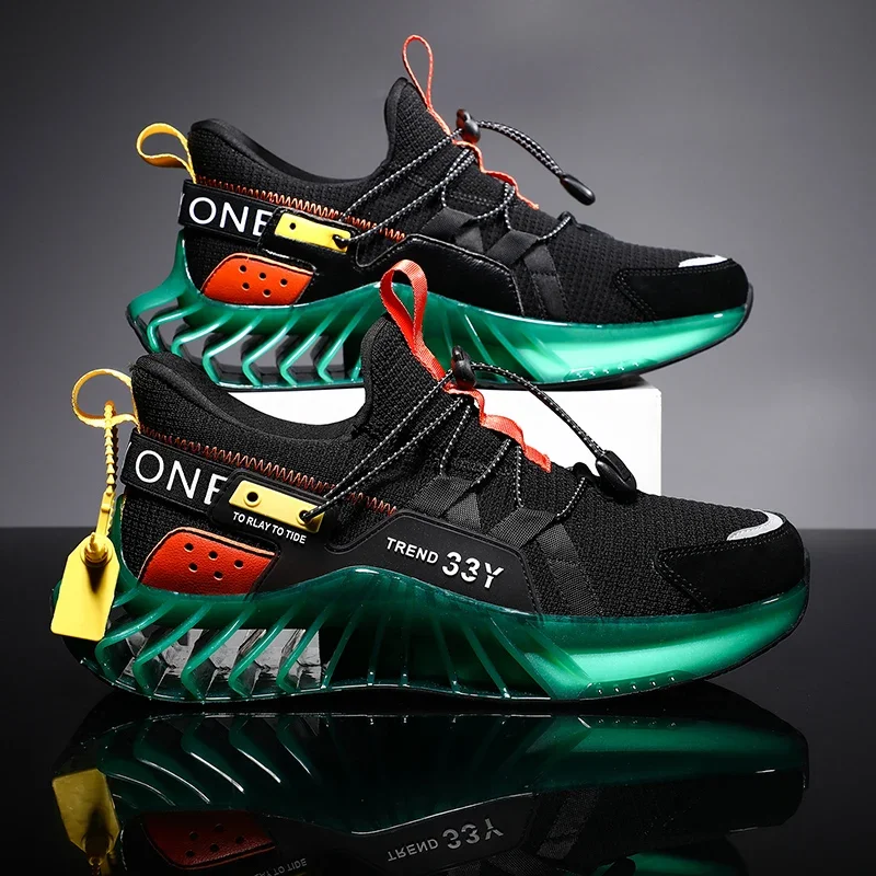 High Street blade Warrior Sneakers Men Fashion Reflective Outdoor Leisure Sports Shoes High Quality Breathable Walking Shoes man
High Street blade Warrior Sneakers Men Fashion Reflective Outdoor Leisure Sports Shoes High Quality Breathable Walking Shoes man