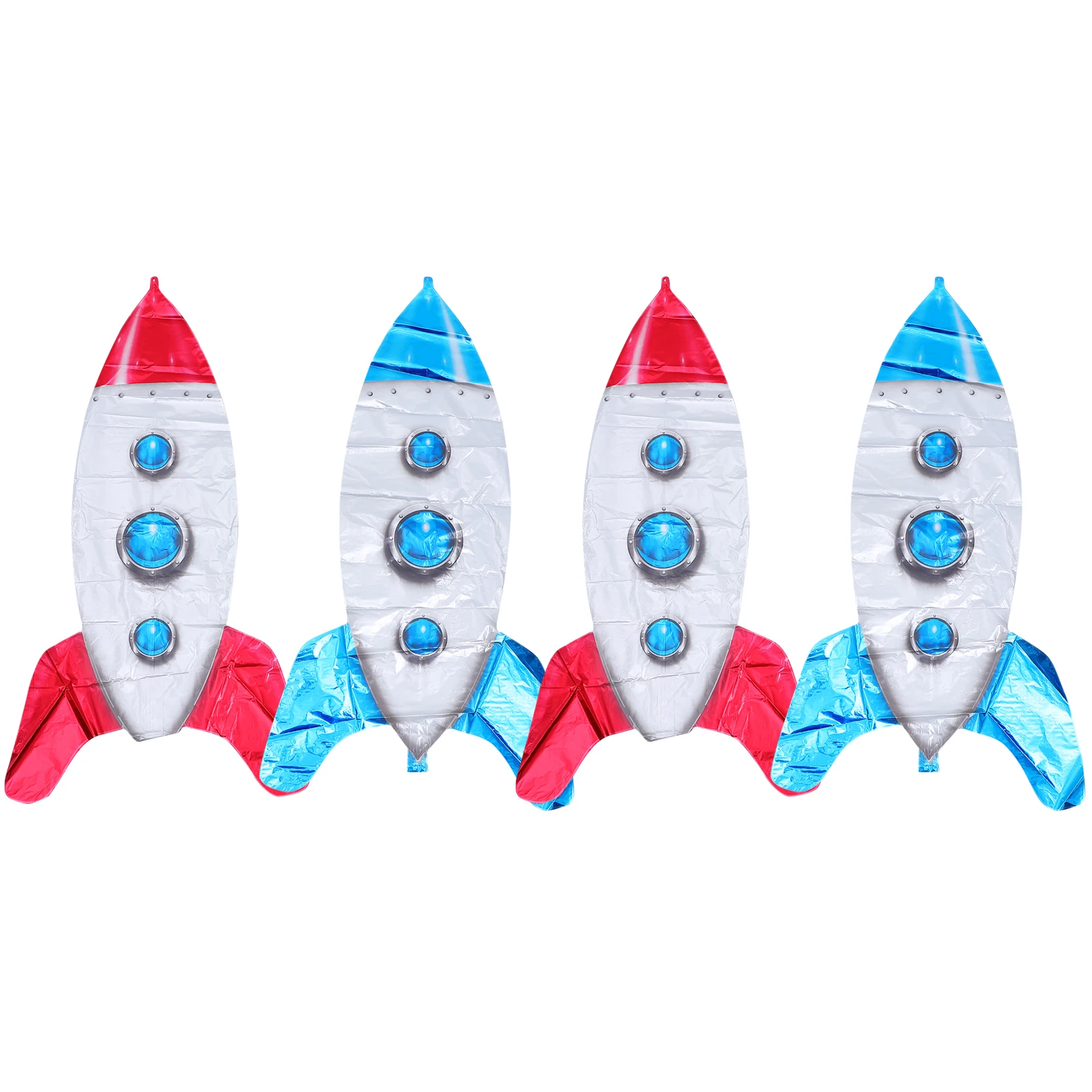 4pcs Space Rocket Balloons Aluminum Film Party Decorations Birthday Festival Aerospace Balloon Unique Celebration
4pcs Space Rocket Balloons Aluminum Film Party Decorations Birthday Festival Aerospace Balloon Unique Celebration