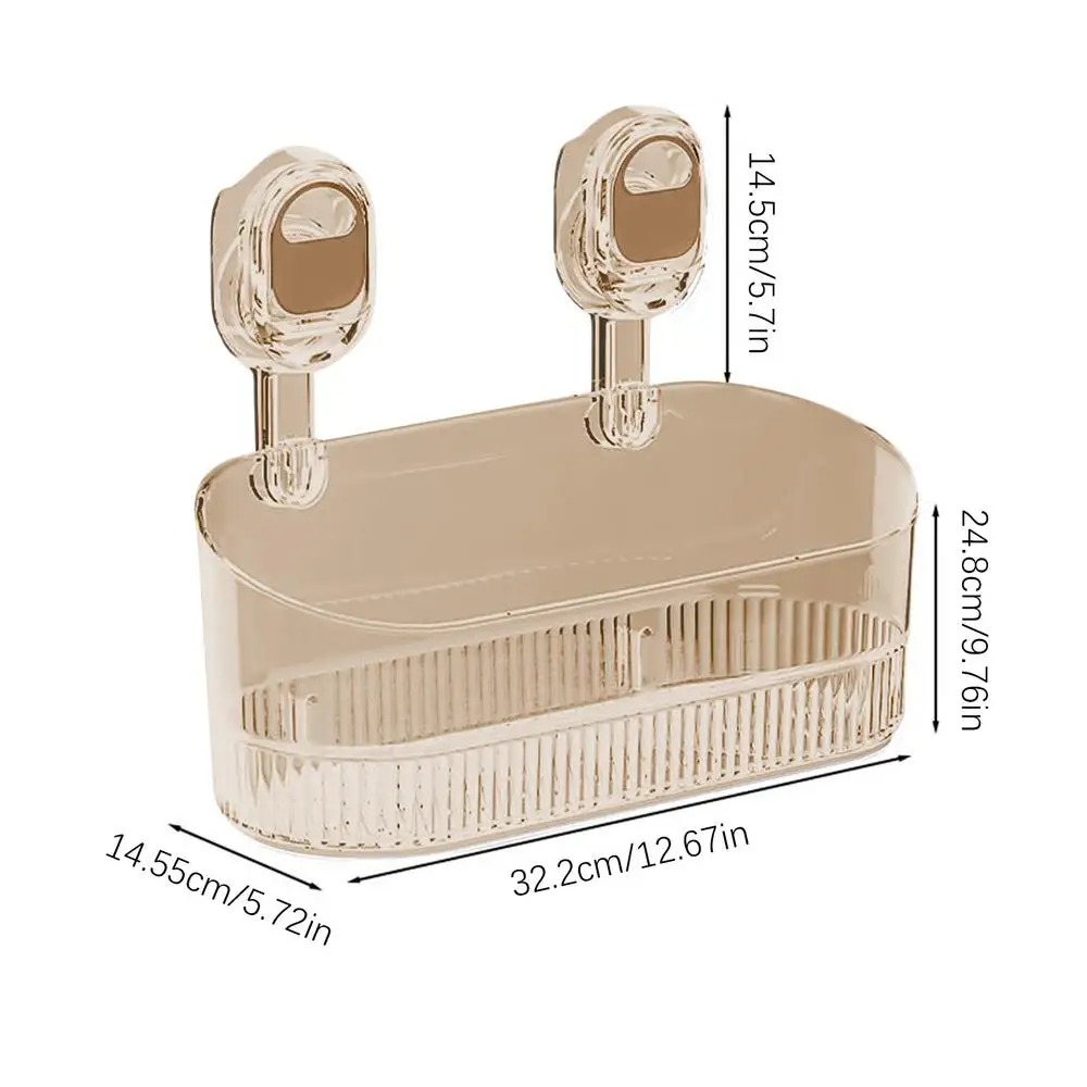 Luxury Suction Cup Shower Organizer – Heavy-Duty, Waterproof & No Drilling Required Luxury Suction Cup Shower Organizer – Heavy-Duty, Waterproof & No Drilling Required