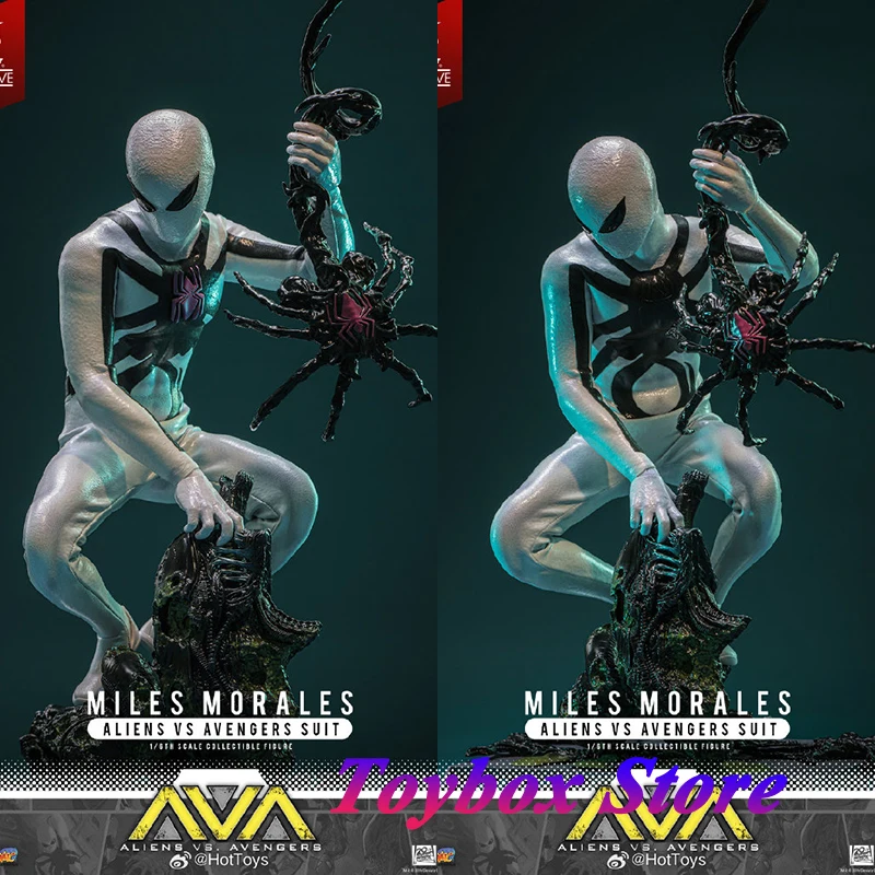 HOTTOYS CMS027 1/6 Коллекционный костюм Майлза Моралеса инопланетянина против Мстителей, боевая фигурка, нежная 12-дюймовая модель солдата, подарки
HOTTOYS CMS027 1/6 Коллекционный костюм Майлза Моралеса инопланетянина против Мстителей, боевая фигурка, нежная 12-дюймовая модель солдата, подарки