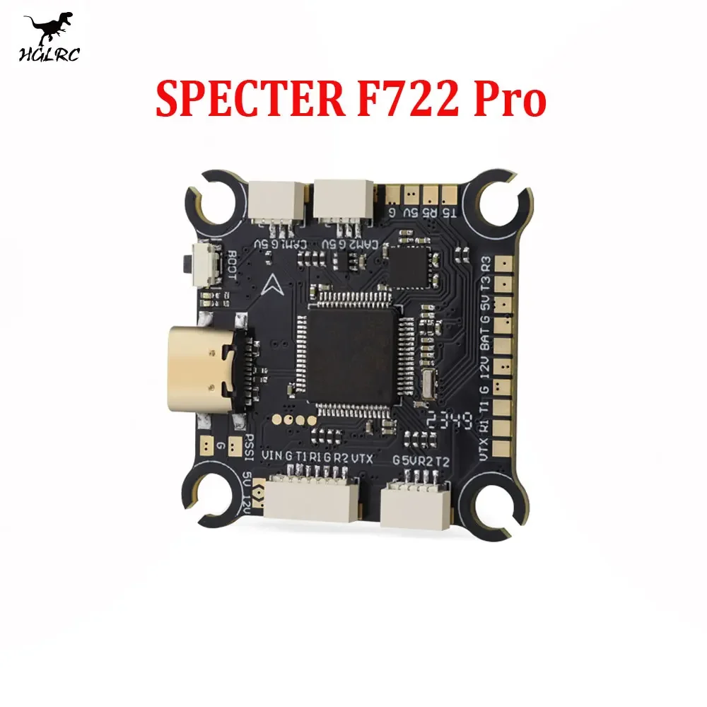 Контроллер полета HGLRC SPECTER F722 Pro MPU6000 Gyro 30,5x30,5 мм для гоночного дрона RC FPV
Контроллер полета HGLRC SPECTER F722 Pro MPU6000 Gyro 30,5x30,5 мм для гоночного дрона RC FPV
