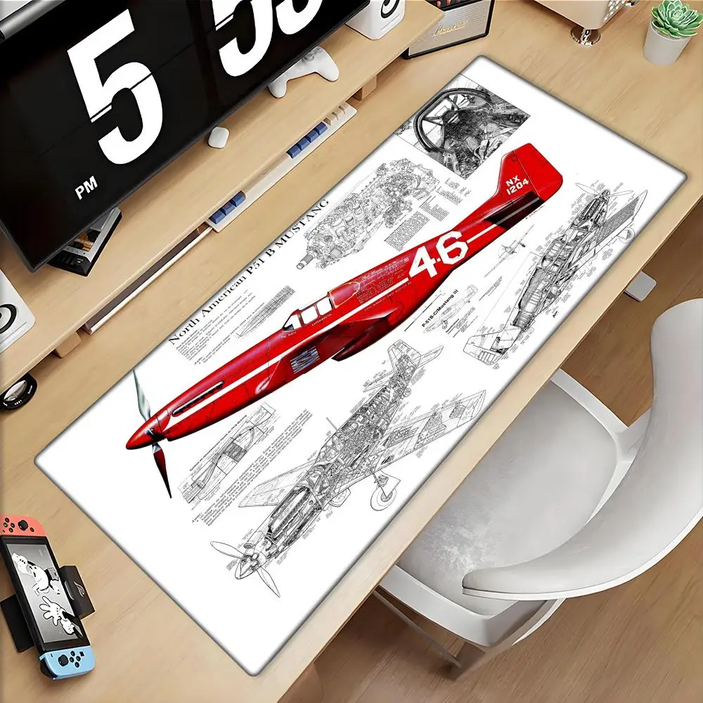 Aircraft, ship and car blueprints Mouse Pad Tool Mat HD Printing Computer Gamers Locking Edge Non-slip Mause Pads XXL90x40cm K
Aircraft, ship and car blueprints Mouse Pad Tool Mat HD Printing Computer Gamers Locking Edge Non-slip Mause Pads XXL90x40cm K
