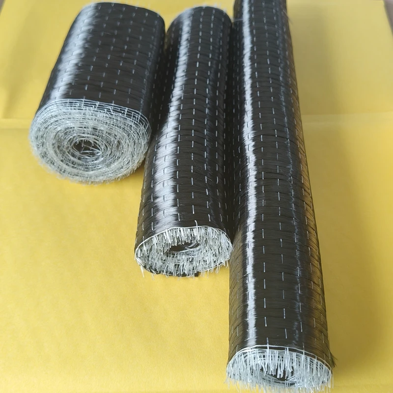 12K 300g UD Carbon Fiber Fabric Unidirectional Cloth for Concrete Slab Crack Repair Building Bridge Structural Strengthening
12K 300g UD Carbon Fiber Fabric Unidirectional Cloth for Concrete Slab Crack Repair Building Bridge Structural Strengthening