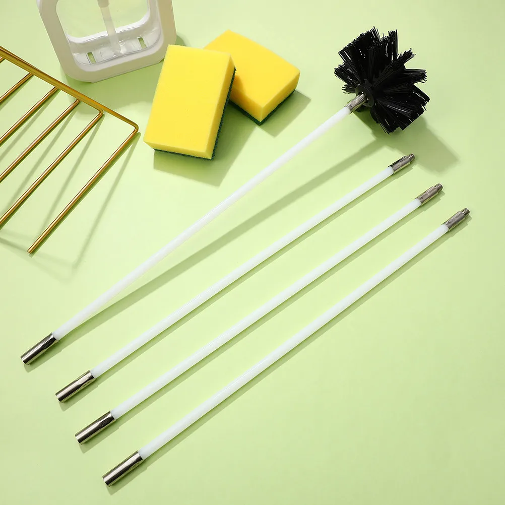 4Pcs Premium Chimney Cleaning Brush Rods Sturdy Lightweight Flexible for Fireplace Dryer Vent Air Duct Pipe Cleaning
4Pcs Premium Chimney Cleaning Brush Rods Sturdy Lightweight Flexible for Fireplace Dryer Vent Air Duct Pipe Cleaning