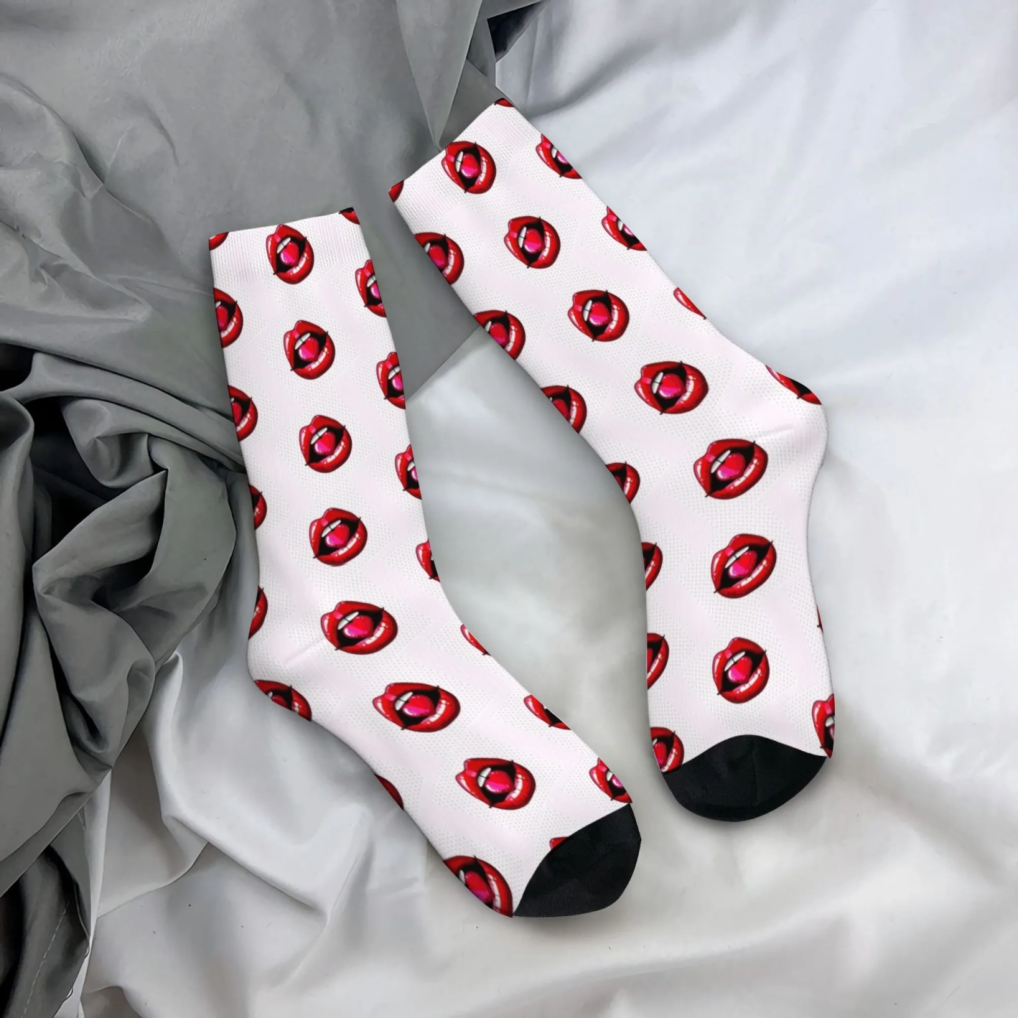 American retro sexy red lip print mid-calf socks, novel street style, trendy and hot casual socks, perfect for crazy parties.
American retro sexy red lip print mid-calf socks, novel street style, trendy and hot casual socks, perfect for crazy parties.