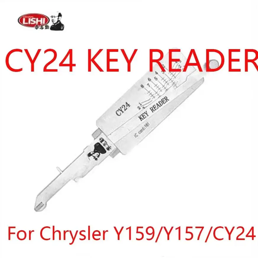 Lishi Direct Read Decoder Tool for Chrysler Y159/Y157/CY24 - Locksmith Professional Car Key Programming Device
Lishi Direct Read Decoder Tool for Chrysler Y159/Y157/CY24 - Locksmith Professional Car Key Programming Device