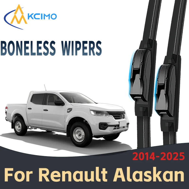 2Pcs Original Quality Front Wiper Blades For Renault Alaskan 2014-2025 Ultimate Silent Efficient Cleaner OE Standard Rubber
2Pcs Original Quality Front Wiper Blades For Renault Alaskan 2014-2025 Ultimate Silent Efficient Cleaner OE Standard Rubber