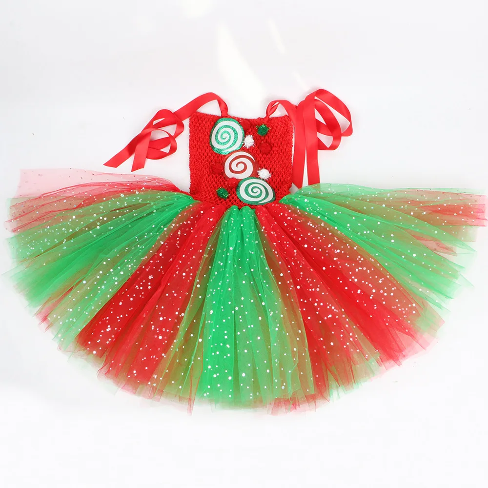 Christmas Candy Red Green Mesh Tutu Dress Set Theeper Tiered Glossy Tulle Gown Satin Bow Festive Chic Outfit Lightweight Garment
Christmas Candy Red Green Mesh Tutu Dress Set Theeper Tiered Glossy Tulle Gown Satin Bow Festive Chic Outfit Lightweight Garment