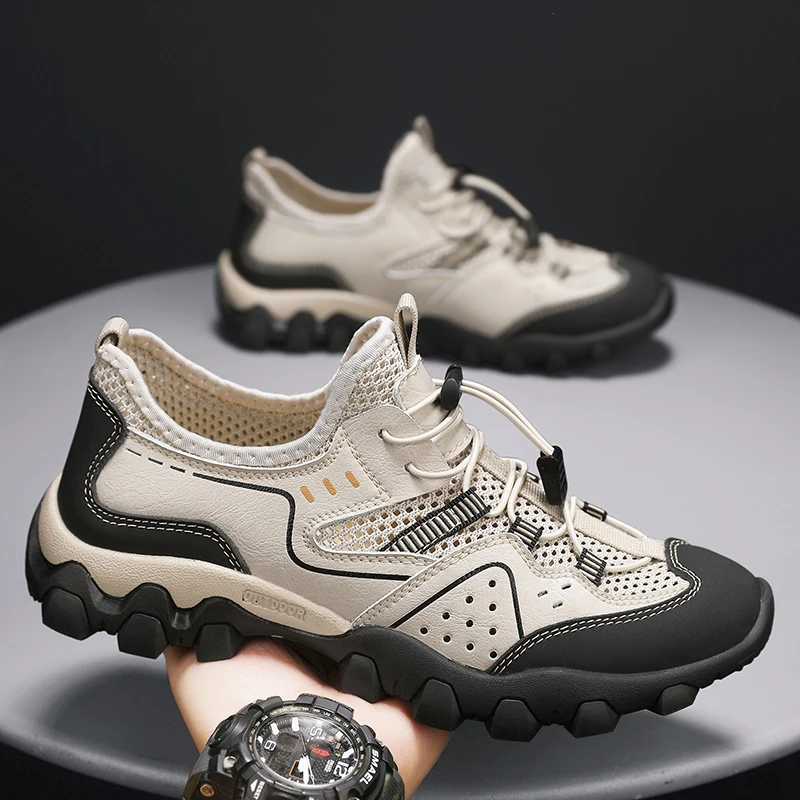 Mesh Breathable Outdoor Hiking Shoes Men's and Women's Lightweight Wear-resistant Sneakers Non-slip Comfortable Training Shoes
Mesh Breathable Outdoor Hiking Shoes Men's and Women's Lightweight Wear-resistant Sneakers Non-slip Comfortable Training Shoes