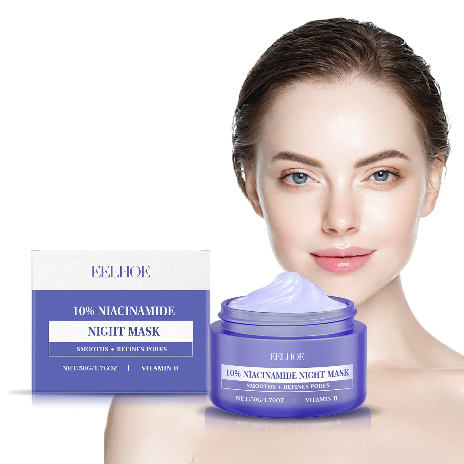 10% Nicotinamide Sleeping Mask Hydrating Moisturizing Firming Oil Control Brightening Fade Fine Lines Skincare Facial Night Mask
10% Nicotinamide Sleeping Mask Hydrating Moisturizing Firming Oil Control Brightening Fade Fine Lines Skincare Facial Night Mask
