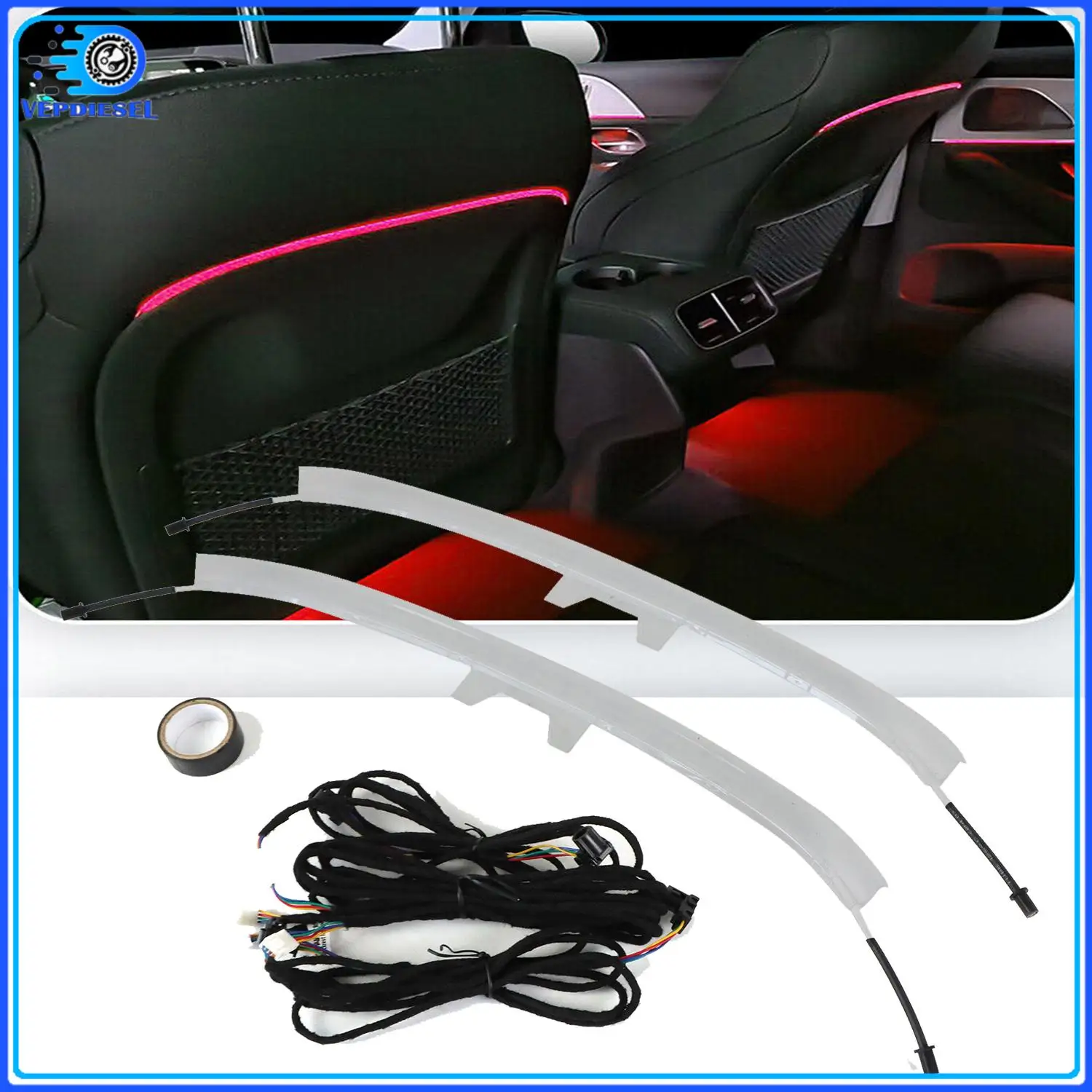 1set 64 Colors Seat Back Ambient Light For Mercedes Benz C Class W206 2022 Auto Parts
1set 64 Colors Seat Back Ambient Light For Mercedes Benz C Class W206 2022 Auto Parts