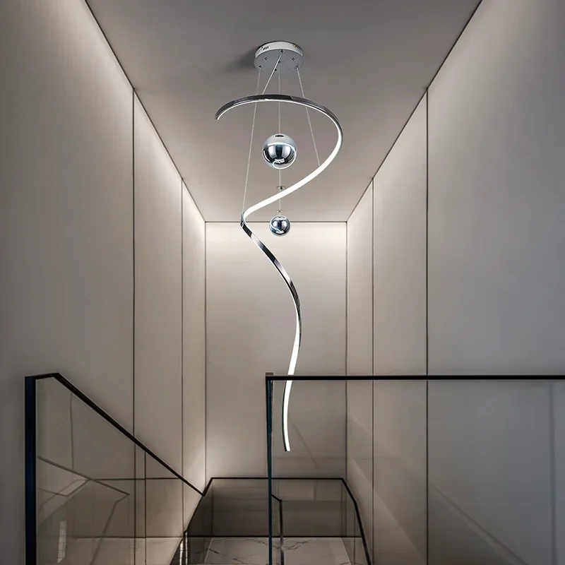 Modern home decor led lights pendant light lamps forstaircase Chandeliers for living room hanging light indoor lighting
Modern home decor led lights pendant light lamps forstaircase Chandeliers for living room hanging light indoor lighting