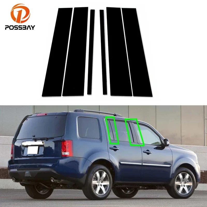 6Pcs Car Pillar Posts Door Trim Decal Cover Glossy Black Stickers For Honda Pilot Ridgeline 2009 2010 2011 2012 2013 2014 2015
6Pcs Car Pillar Posts Door Trim Decal Cover Glossy Black Stickers For Honda Pilot Ridgeline 2009 2010 2011 2012 2013 2014 2015