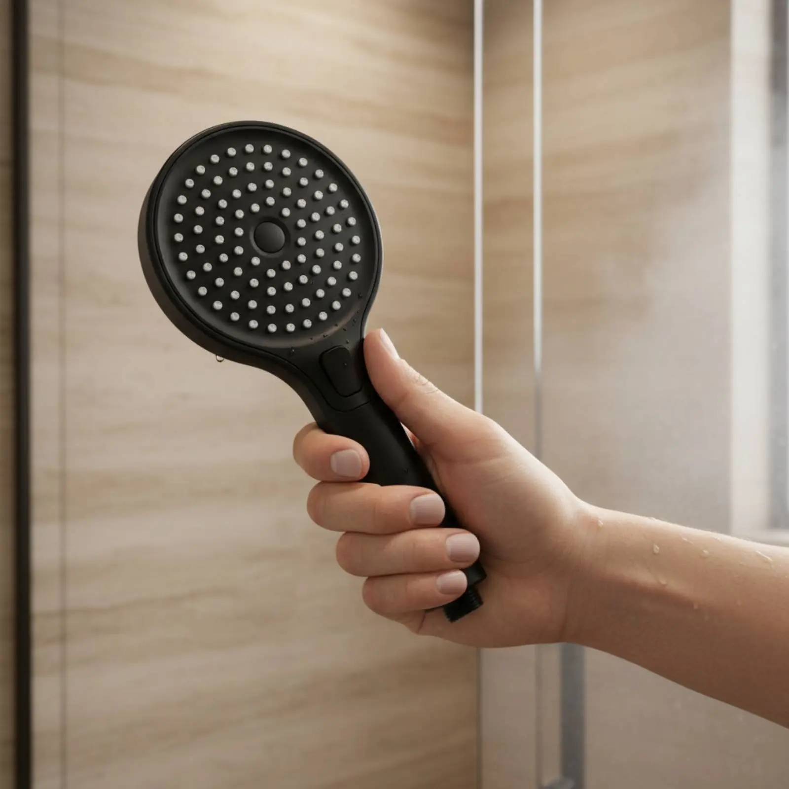 High Pressure Shower Head Single-Button Button 3-Mode Handheld Shower Head Bathroom Fixture Full Figure Coverage Power Streams
High Pressure Shower Head Single-Button Button 3-Mode Handheld Shower Head Bathroom Fixture Full Figure Coverage Power Streams