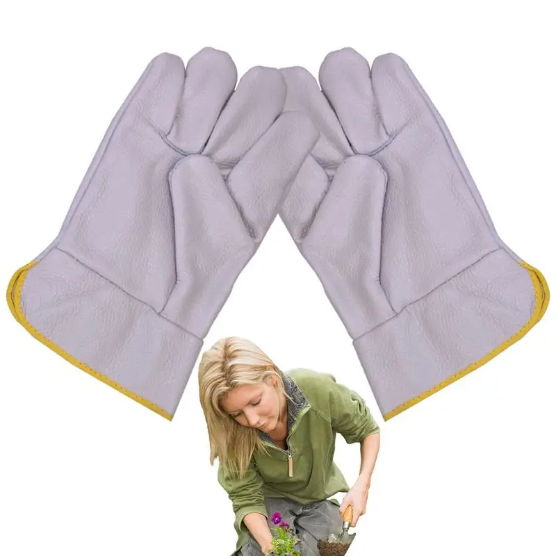 Heat Resistant Gloves For Work Waterproof Men Work Gloves Leather Fireplace Gloves Breathable Safety Work Gloves For Gardening
Heat Resistant Gloves For Work Waterproof Men Work Gloves Leather Fireplace Gloves Breathable Safety Work Gloves For Gardening