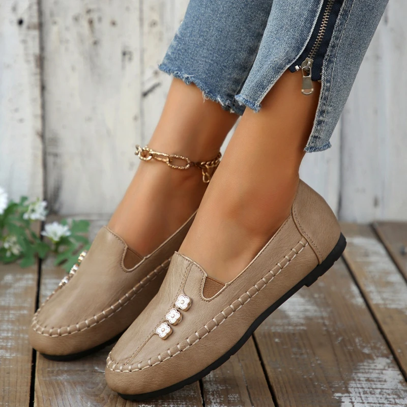 Summer Plus Size Women Shoes New Casual Shoes Lightweight Bottomed Loafers Outdoor Fashionable Casual Loafers Zapatos De Mujer
Summer Plus Size Women Shoes New Casual Shoes Lightweight Bottomed Loafers Outdoor Fashionable Casual Loafers Zapatos De Mujer
