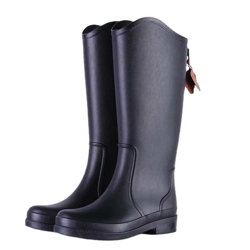 Fashion Women Rainboots PVC Waterproof Rubber Rain Boots Female Non-slip Wear-resistant Knee-high Boots Water Shoes 36-41 여성용 물신
Fashion Women Rainboots PVC Waterproof Rubber Rain Boots Female Non-slip Wear-resistant Knee-high Boots Water Shoes 36-41 여성용 물신