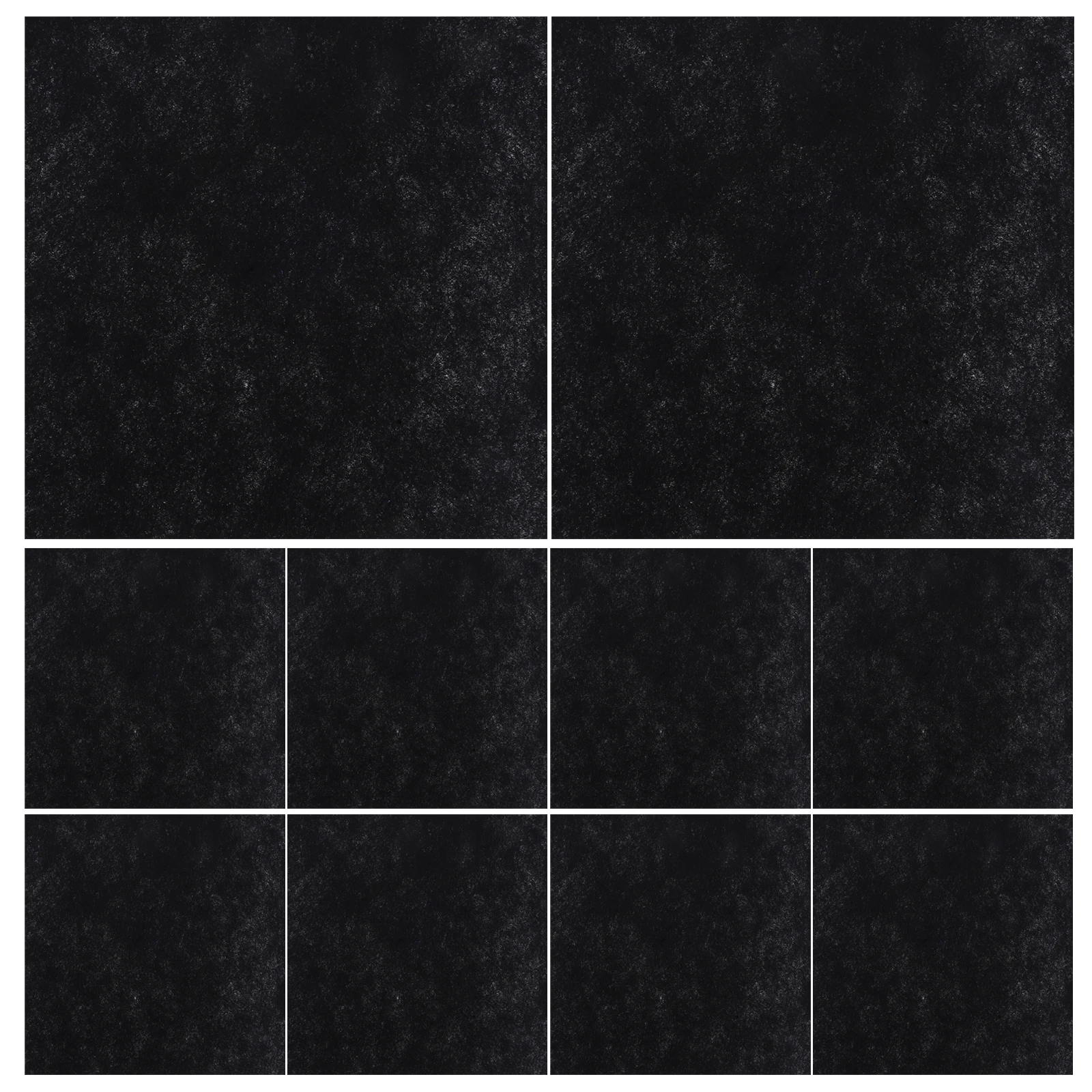 20 Pcs Felt Cloth Black Fabric for Quilting Sewing Crafts Squares DIY Soft Patchwork
20 Pcs Felt Cloth Black Fabric for Quilting Sewing Crafts Squares DIY Soft Patchwork
