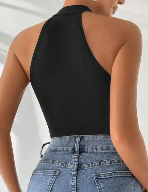 Bodysuit Women 2026 Spring Summer New Solid Color Fashion Lace Jacquard Design Sleeveless Versatile Casual Daily Basic Bodysuit
Bodysuit Women 2026 Spring Summer New Solid Color Fashion Lace Jacquard Design Sleeveless Versatile Casual Daily Basic Bodysuit