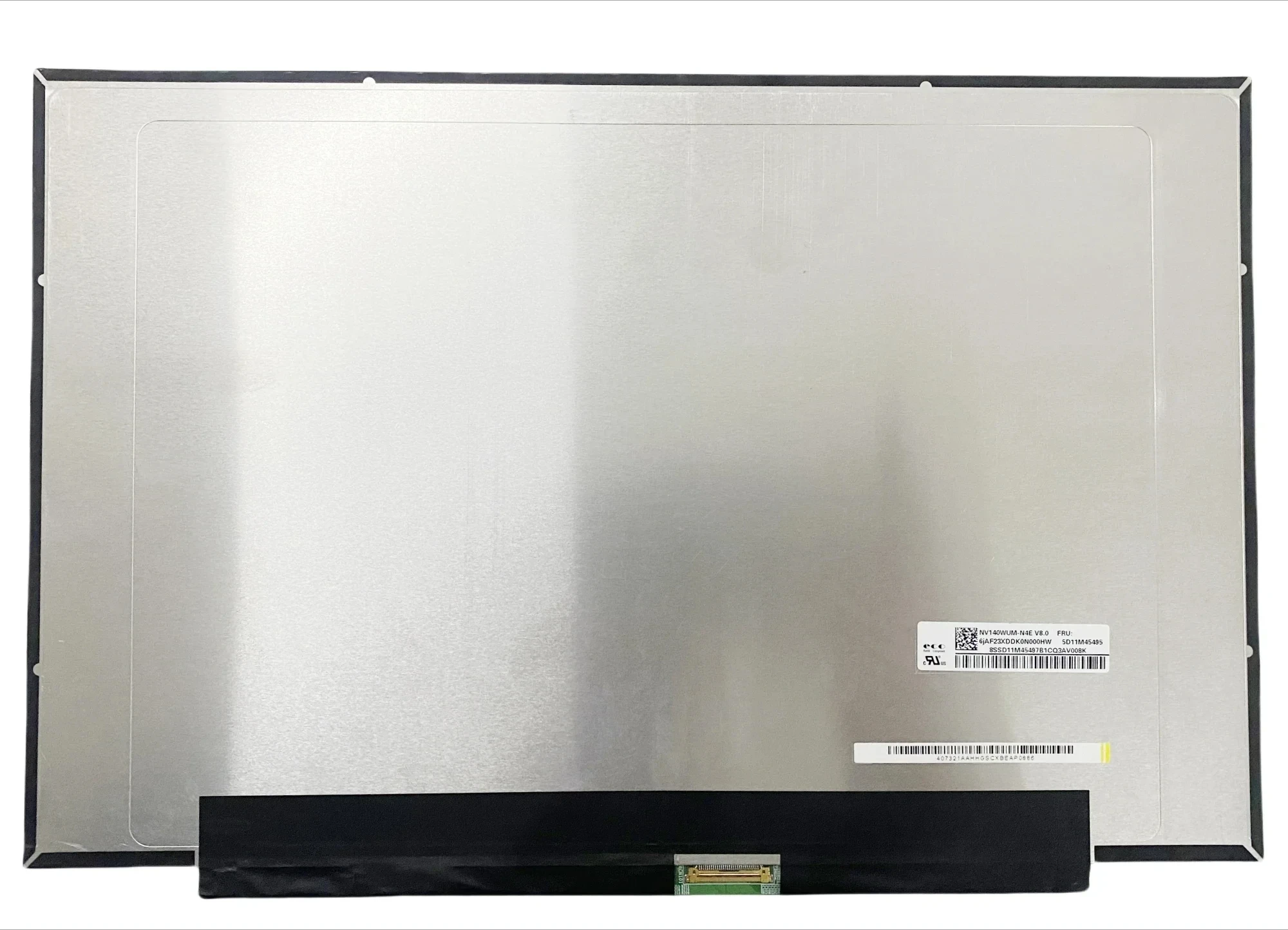 NV140WUM-N4E V8.0 14,0-дюймовый ЖК-экран для ноутбука, замена матрицы 1920*1200 IPS
NV140WUM-N4E V8.0 14,0-дюймовый ЖК-экран для ноутбука, замена матрицы 1920*1200 IPS