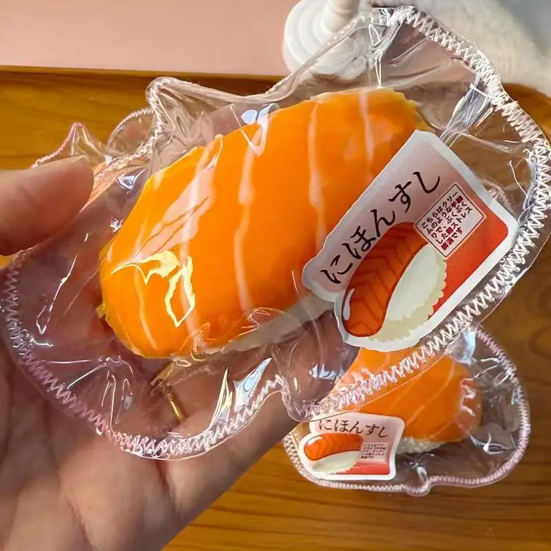 Simulation Salmon Sushi Squeeze Toy - Stress Relief Slow Rebound Squishy Toy
Simulation Salmon Sushi Squeeze Toy - Stress Relief Slow Rebound Squishy Toy