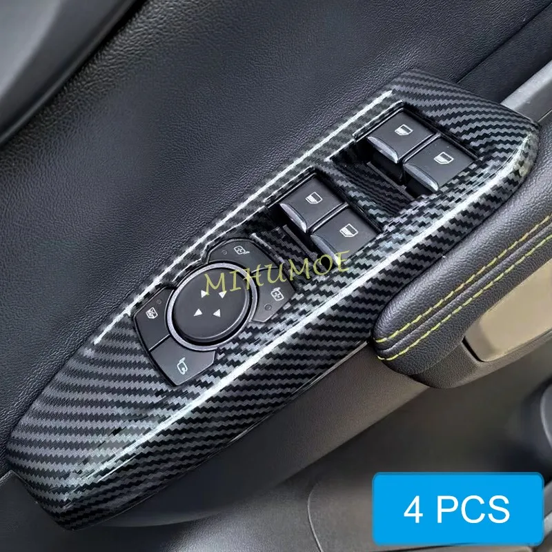 Carbon Fiber Car Interior Front Rear Door Window Lift Switch Panel Cover Trim For 2023-2025 Ford Ranger Everest
Carbon Fiber Car Interior Front Rear Door Window Lift Switch Panel Cover Trim For 2023-2025 Ford Ranger Everest