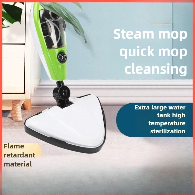 Steam Cleaner, Lazy Mop 400ML Oversized Water Tank High Temperature Sterilization Cleaning Machine, Household Mopping Machine
Steam Cleaner, Lazy Mop 400ML Oversized Water Tank High Temperature Sterilization Cleaning Machine, Household Mopping Machine