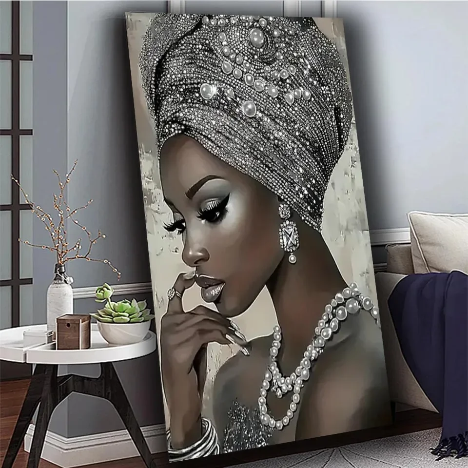 Алмазная картина «сделай сам», яркая афро-американская женщина, серебристый тюрбан, алмазное искусство, мозаика, ювелирные изделия, вышивка крестиком, рождественский подарок
Алмазная картина «сделай сам», яркая афро-американская женщина, серебристый тюрбан, алмазное искусство, мозаика, ювелирные изделия, вышивка крестиком, рождественский подарок