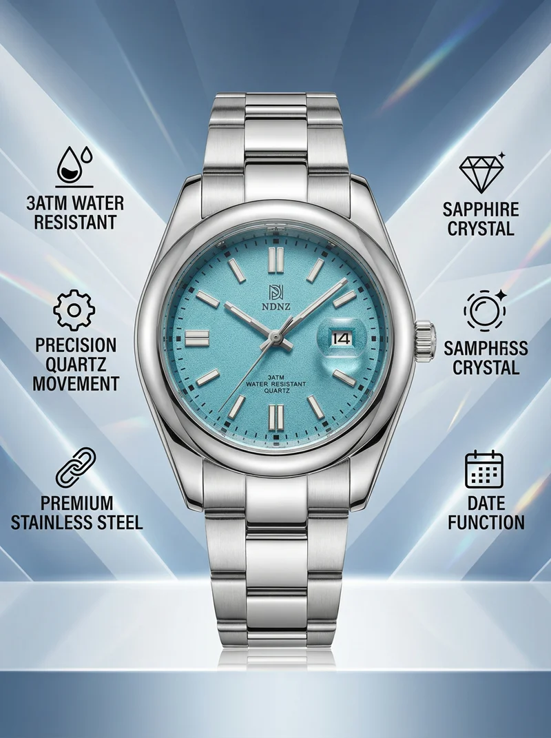 Новые парные часы NDNZ 2026 с японским кварцевым механизмом, водонепроницаемые, со стальным ремешком, стильный подарок для него и для нее
Новые парные часы NDNZ 2026 с японским кварцевым механизмом, водонепроницаемые, со стальным ремешком, стильный подарок для него и для нее