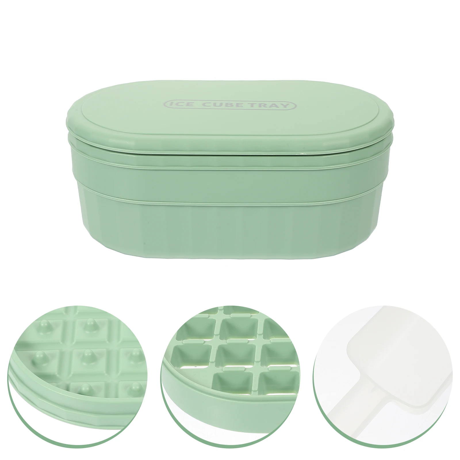 Press Type Ice Cube Tray Non Stick Easy Release PP Material Multiple Cubes Maker Container Bucket Refrigerator Storage
Press Type Ice Cube Tray Non Stick Easy Release PP Material Multiple Cubes Maker Container Bucket Refrigerator Storage