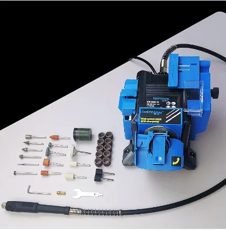 Multifunctional Knife Sharpener Electric Grinder Grinding Drill Bit Grinding Machine High-speed Rotating Shaft Grinding Set
Multifunctional Knife Sharpener Electric Grinder Grinding Drill Bit Grinding Machine High-speed Rotating Shaft Grinding Set