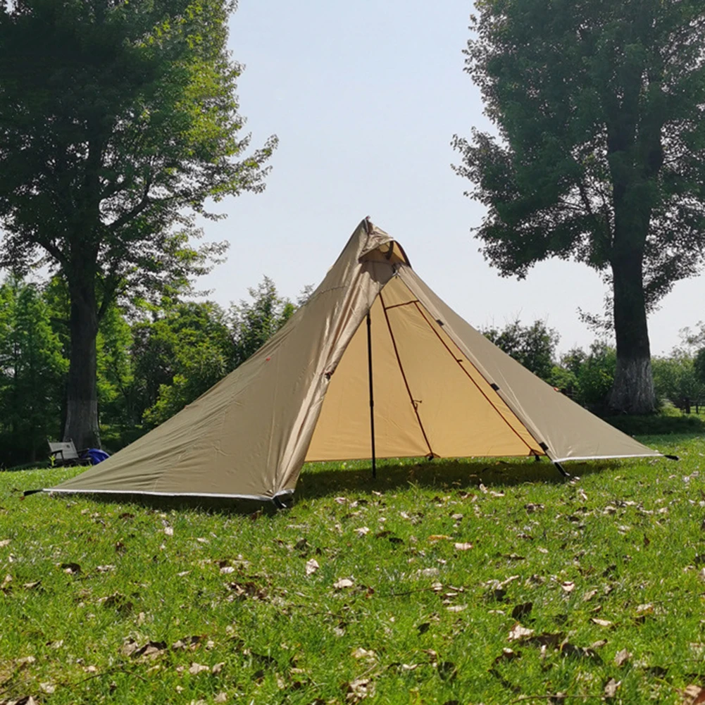 Outdoor Rodless Single Tent 210T Plaid Cloth Tear-resistant Waterproof Ultra-Lightweight Pyramid Tents Camping Canopy Accessory
Outdoor Rodless Single Tent 210T Plaid Cloth Tear-resistant Waterproof Ultra-Lightweight Pyramid Tents Camping Canopy Accessory