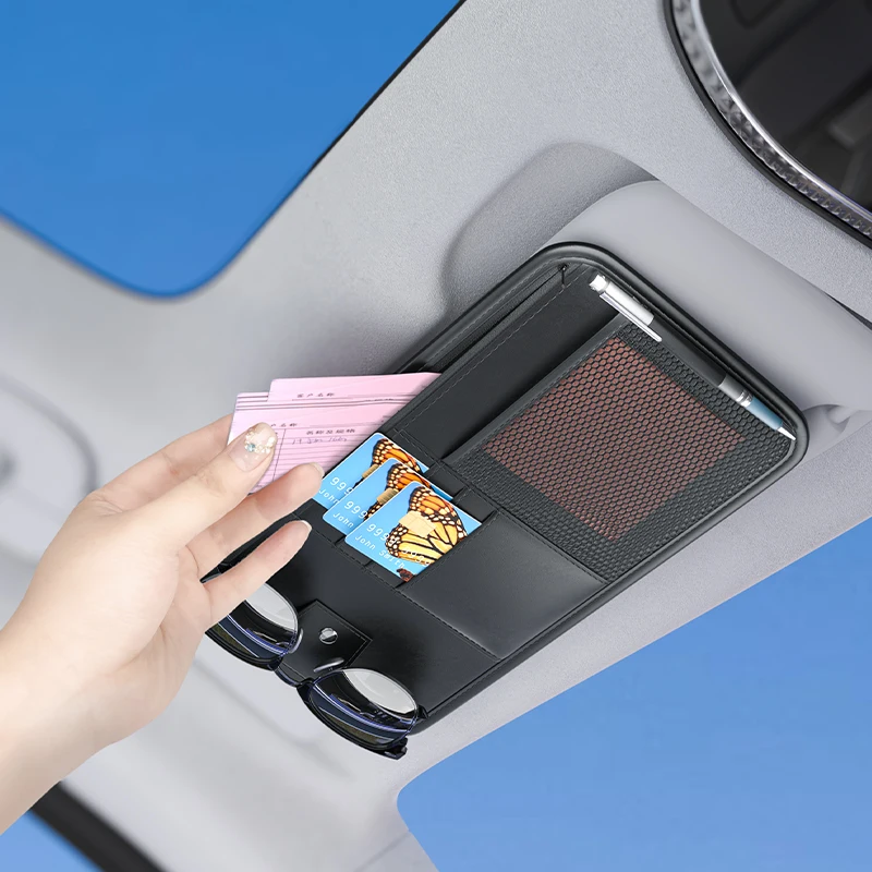 Car sunglasses case, Car sunglasses holder, sun visor accessories, sun visor storage bag, card storage bag,
Car sunglasses case, Car sunglasses holder, sun visor accessories, sun visor storage bag, card storage bag,