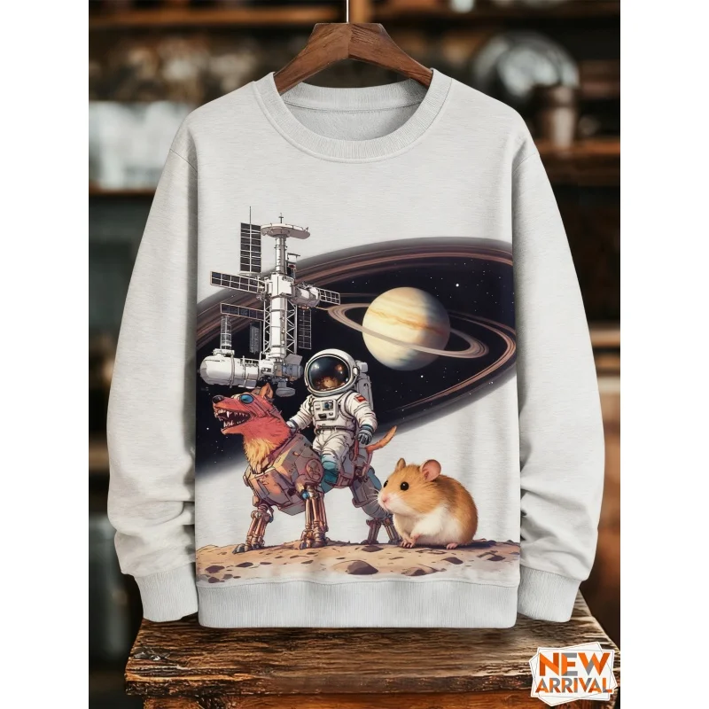 3D Printed Hedgehog Robot Sweatshirts For Men Women Fantasy Cat Dog Pattern Long Sleeve Tops Casual Pullover Round Neck Hoodies
3D Printed Hedgehog Robot Sweatshirts For Men Women Fantasy Cat Dog Pattern Long Sleeve Tops Casual Pullover Round Neck Hoodies