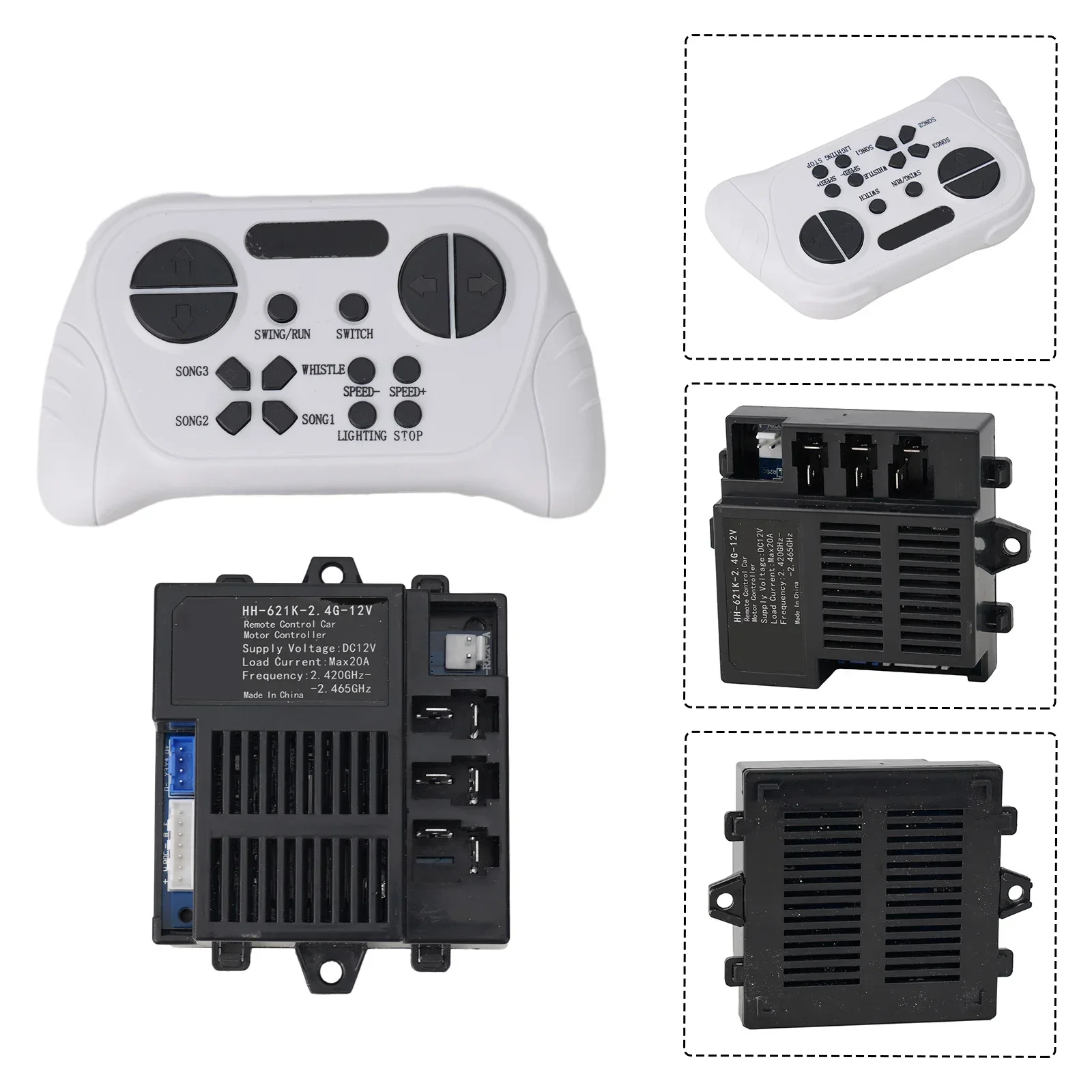 Electric Car Control Box Indicator Light Receiver Suitable G Bluetooth Remote Control Children's Electric Bluet Ooth
Electric Car Control Box Indicator Light Receiver Suitable G Bluetooth Remote Control Children's Electric Bluet Ooth