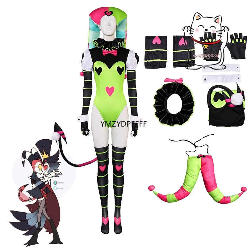 Novelty anime Fitzgerald cosplay women's green suit role-playing Halloween night carnival party gifts hot selling
Novelty anime Fitzgerald cosplay women's green suit role-playing Halloween night carnival party gifts hot selling